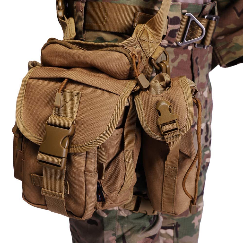 Waterproof Tactical Drop Leg Pouch Bag