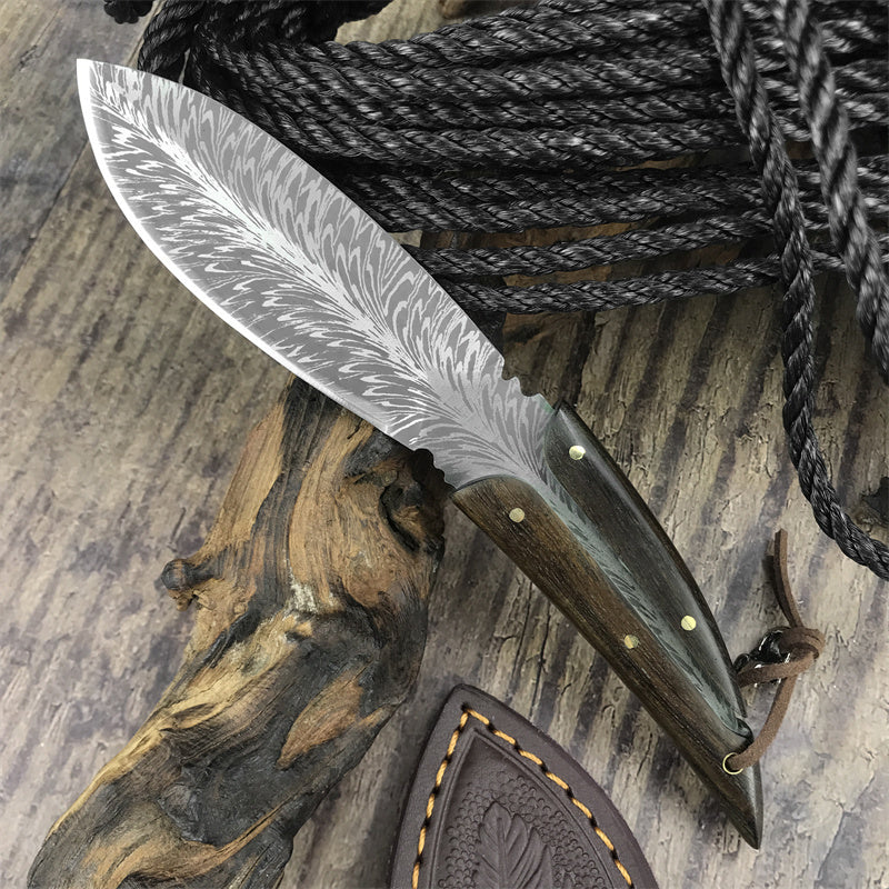 Outdoor StraightHigh Hardness Carrying Knife