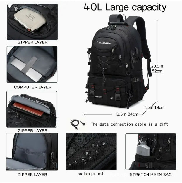 Large Capacity Mountaineering Backpack